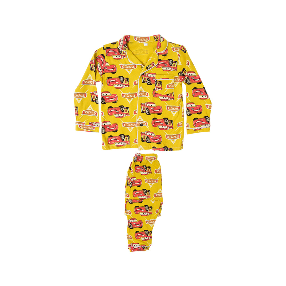 BOYS L/S 2PC SLEEPING SUIT F/O MZW-24 5-6 YEAR NO7