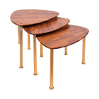 TABLE SET 3PC MAASA GOLDEN 040