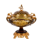 BOWL CANDY CRYSTAL BRASS IR EJ2041-1 EAC-146A1-C38