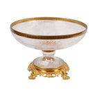 BOWL CRYSTAL BRASS IR E8-B3010-2 JSA03-20