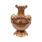 VASE CRYSTAL BRESS IR E21017-1 PA102RG-C63