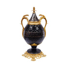 BOWL CANDY CRYSTAL BRASS IR E22009-2 PCT204-1
