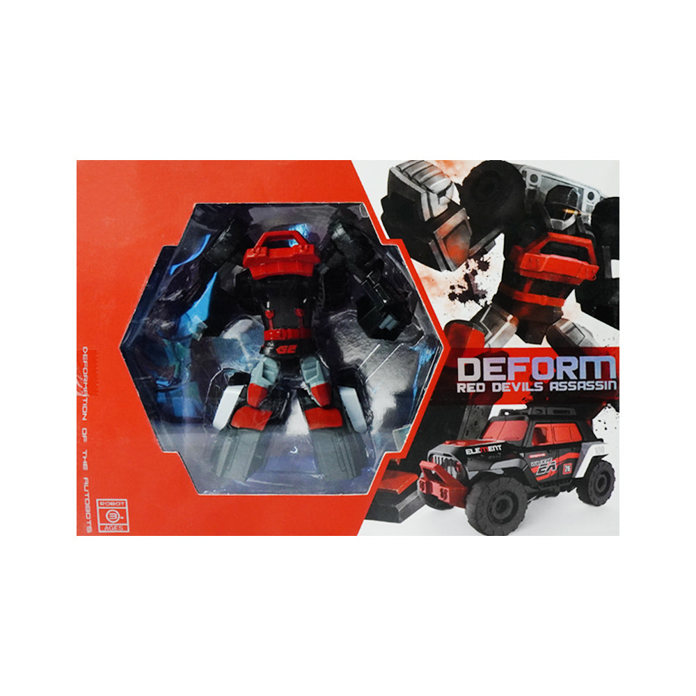 AB-16 TRANSFORMING ROBOT RED
