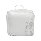 BABY QUILTED BLANKET 90X120CM WHITE IR-25 BL-36C