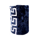 BLANKET IMBOSSED PRINTED IR 2 PLY BLACK 200X240