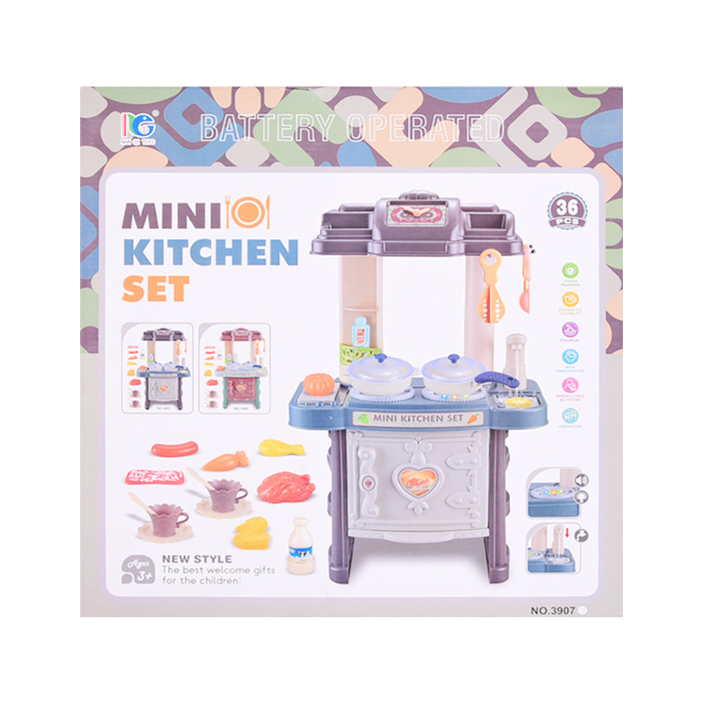 3908 MINI KITCHEN SET 36PCS