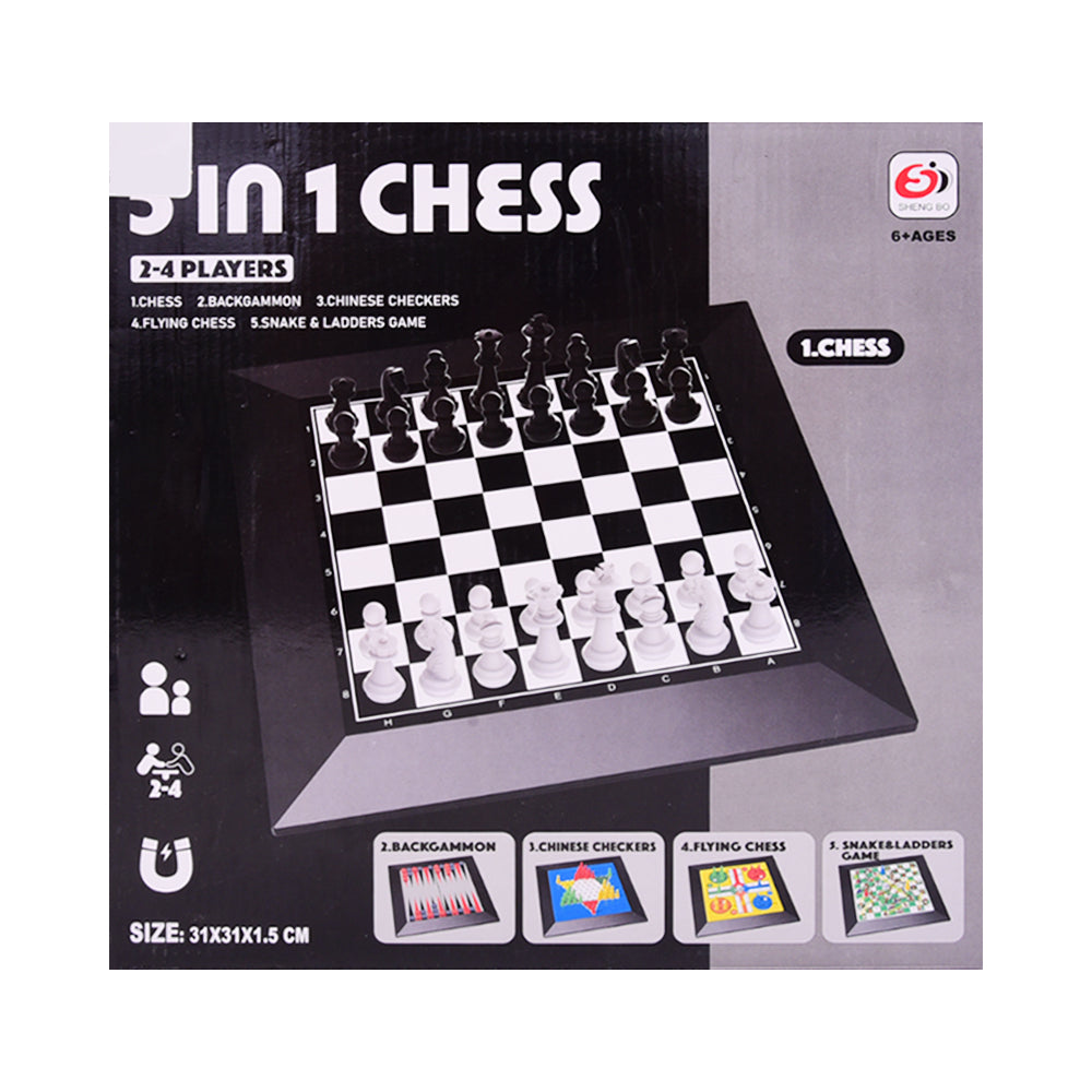 S4403-8 CHESS GAME 5IN1 A.I