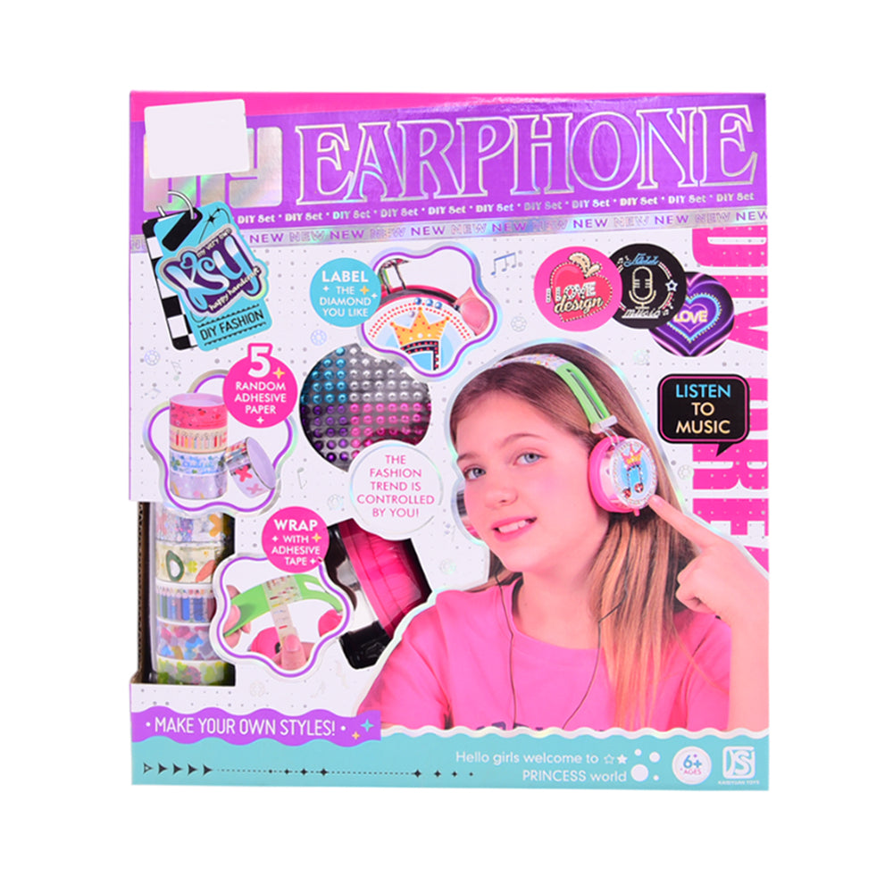 KSY895 DIY BEAUTY SET W-HEADPHONE A.I