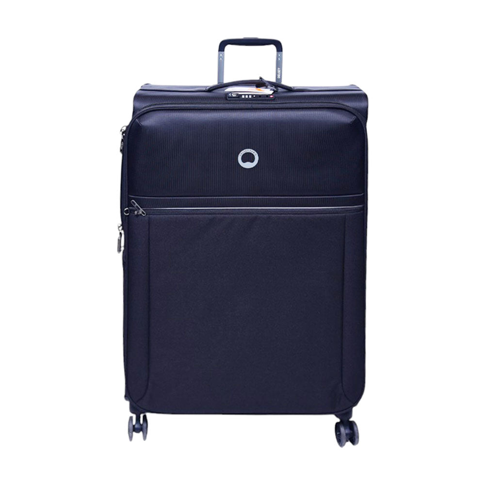 DELSEY TROLLEY CASE BROC BLACK 28INCH