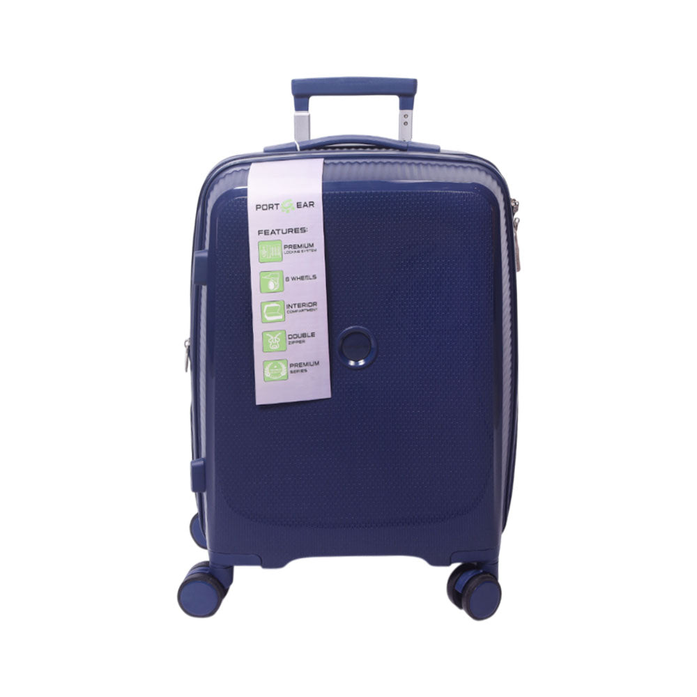PORT GEAR TROLLEY CASE 20INCH NAVY BELMONTE 4