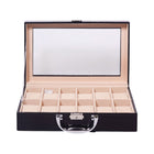 WATCH BOX CROCOLEATHER DISPLAY FOR 12PC 109101