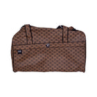 DUFFLE LEATHER SOFT BAG LARGE BROWN 6647