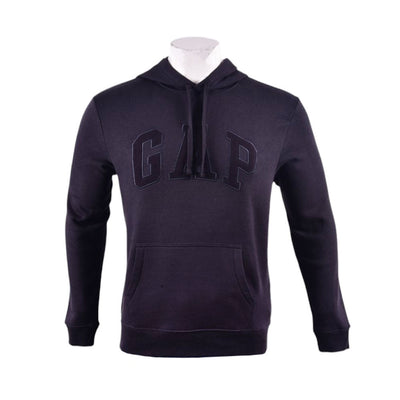 GAP MEN L/S HOODIE 510981 BLK M (IRW)