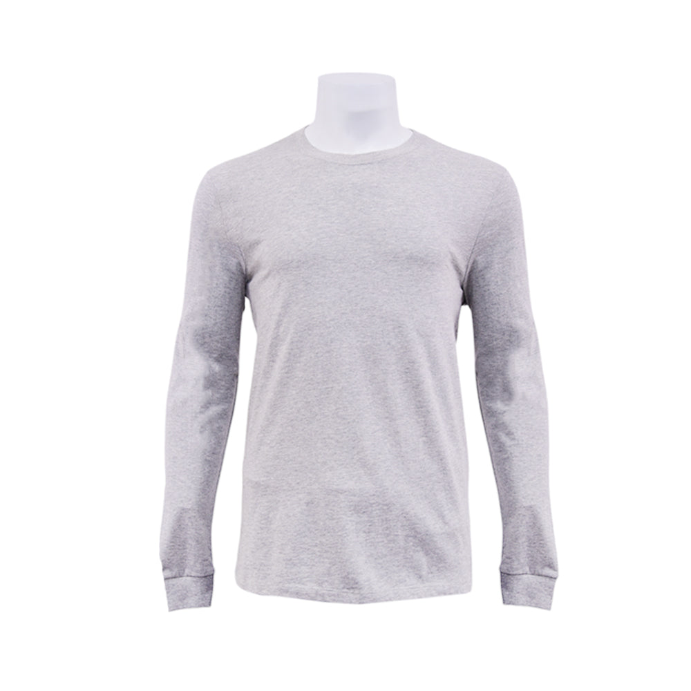 GAP MEN L/S R.NECK SHIRT 526121-061 GRY M (IR)