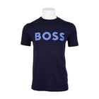 HB MEN S/S R.NECK SHIRT 50481923-404 NVY L (IRS)