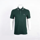 HB MEN S/S POLO SHIRT 50507699-350 D-GRN M (IRS)