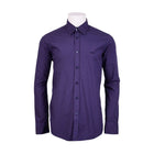 HB MEN L/S DRESS SHIRT 50518304-418 NVY L (IR)