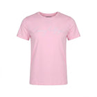 TH WOMEN S/S R.NECK SHIRT 76J5334-650 PNK M (IRS)