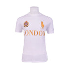 RL MEN S/S R.NECK SHIRT 451001 WHT L (IRS)