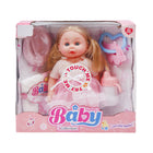 NEW255B BABY GIRL DOLL 14INCH A.I