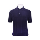 TH MEN S/S POLO SHIRT XM04342-401 NVY L IR