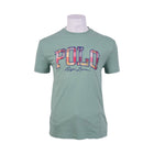 RL MEN S/S R.NECK SHIRT 422002 MINT S (IR)