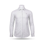 TH WOMEN L/S DRESS SHIRT 76J3231-301 GRN/WHT XS IR