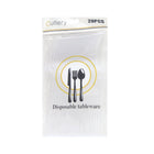 DISPOSIBLE FORK TRANSPARENT 20PC PACK IR 50707-29