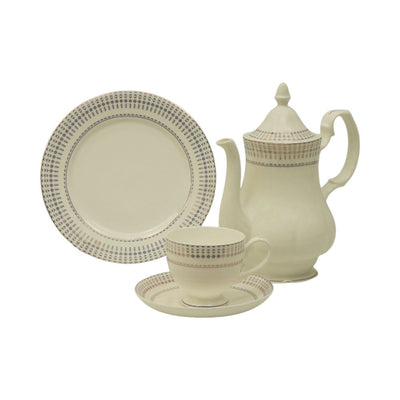 TEA SET 24PC BONE CHINA B4 ET