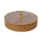 DISH DRY FRUIT WOODEN IR 35637-61