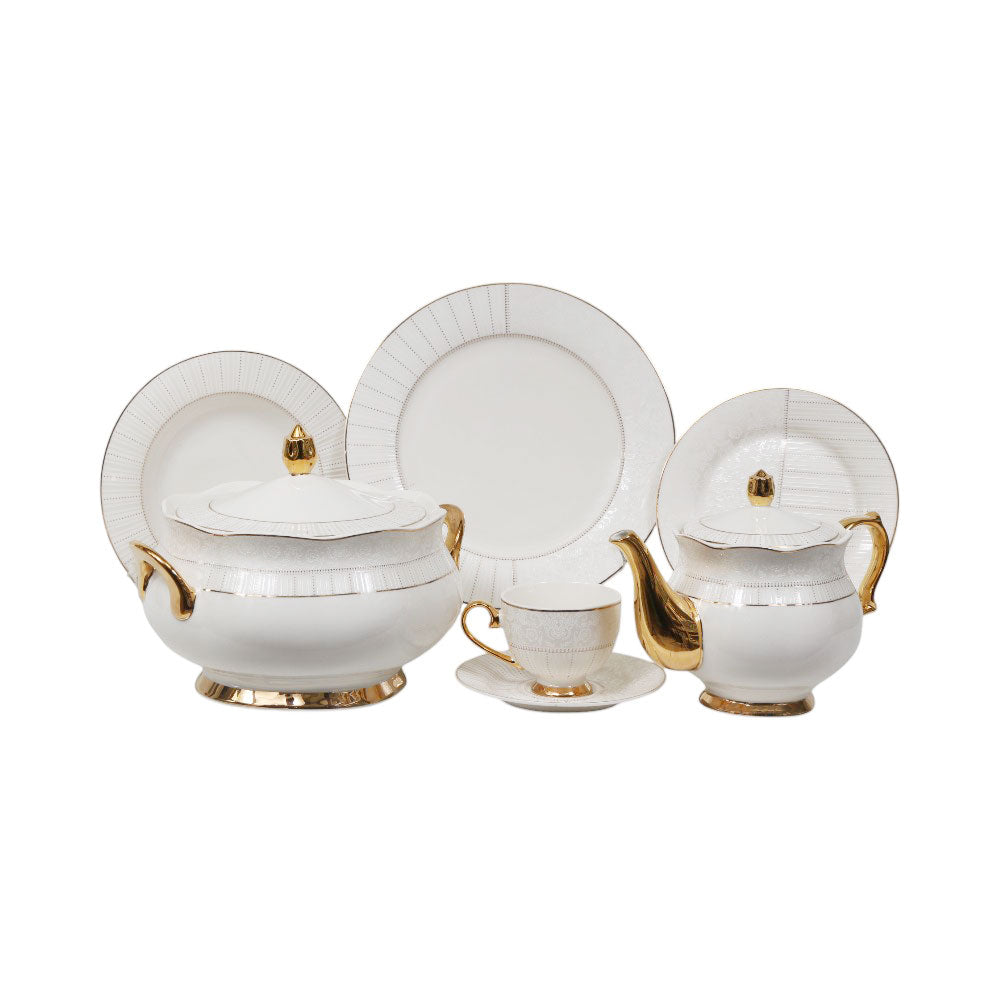 DINNER SET 65PC MORE & MORE DS23A159 AW