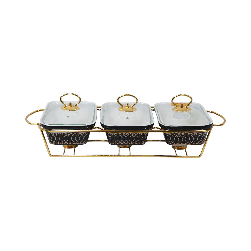 DONGA PORCELAIN RECTANGULAR 3IN1 CX2532-3A BLACK MS