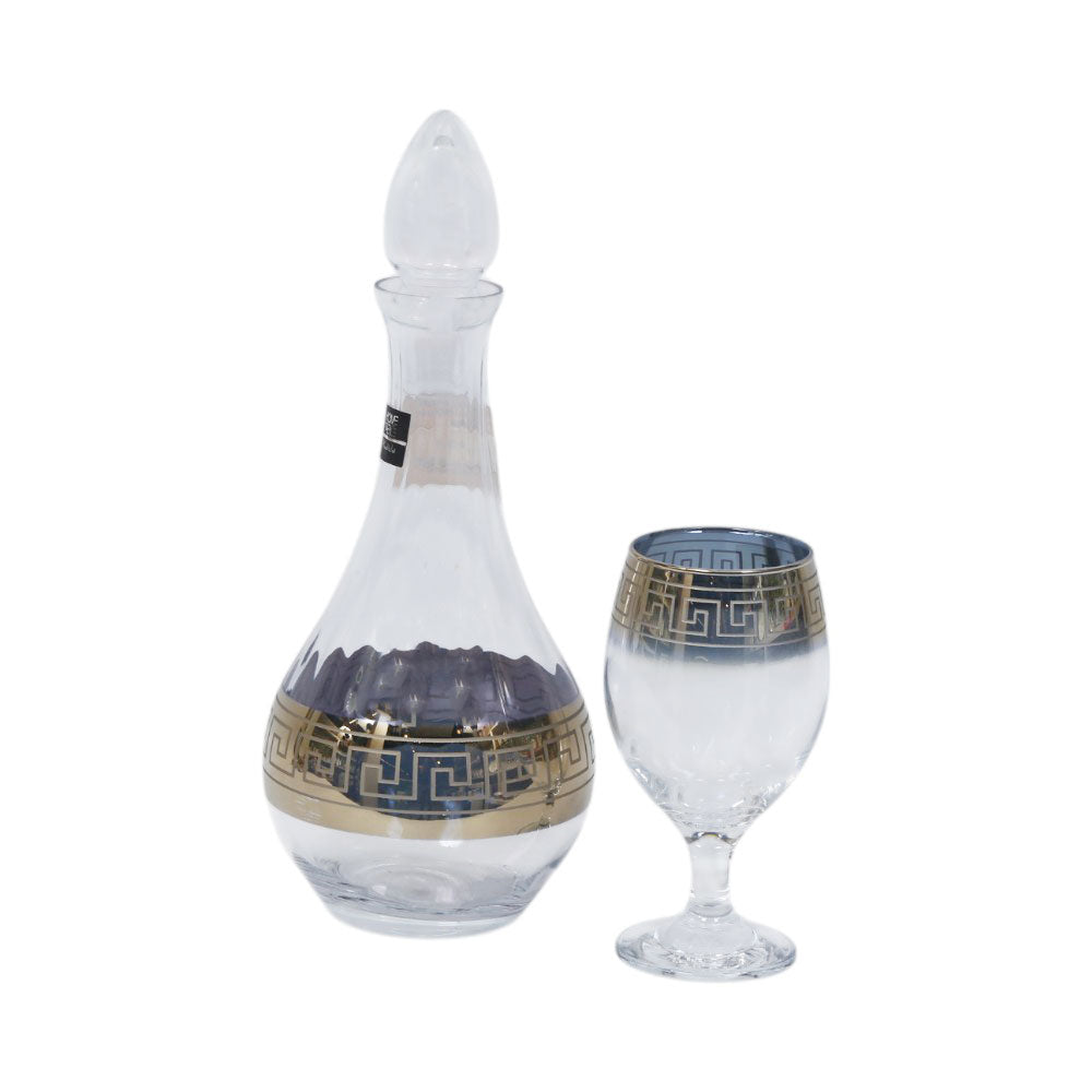DECANDER SET 7PC PSB HOME & TABLE CUT GOLD 97417-HGB018