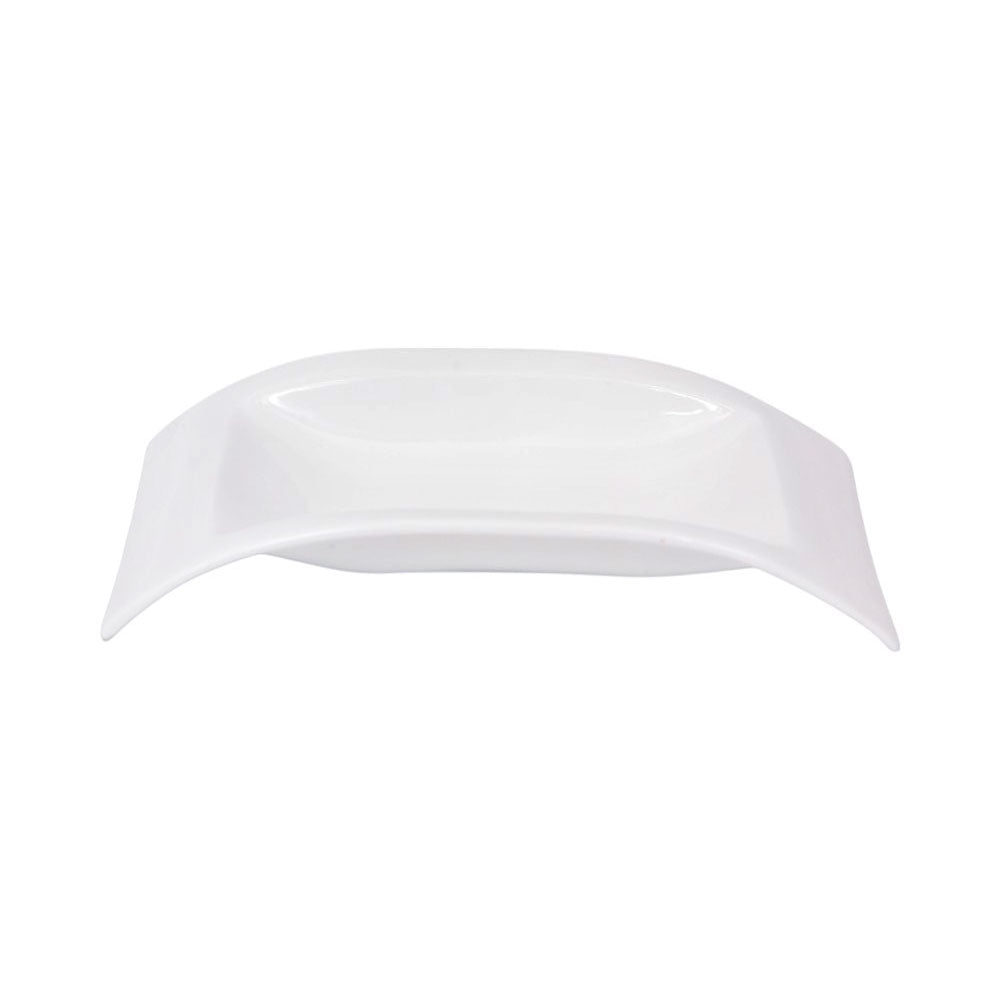 DISH WHITE PORCELAIN 11.5 INCH RECTANGULAR IR