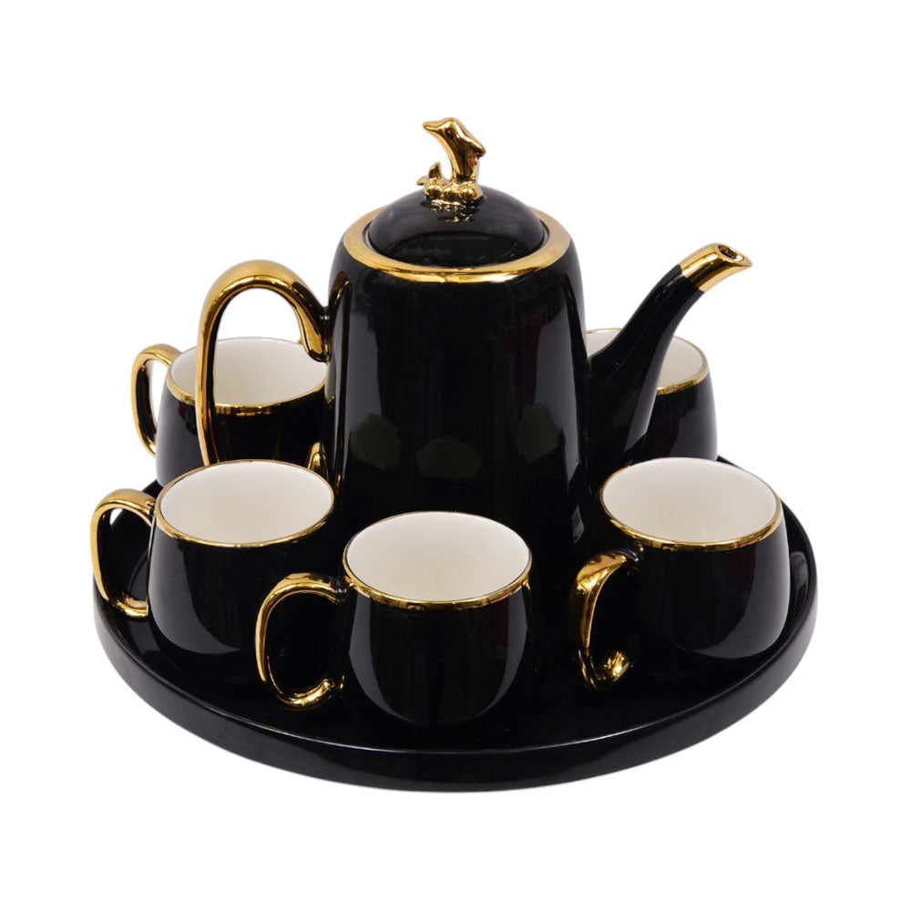 COFFEE SET 9PC CERAMIC EH2B