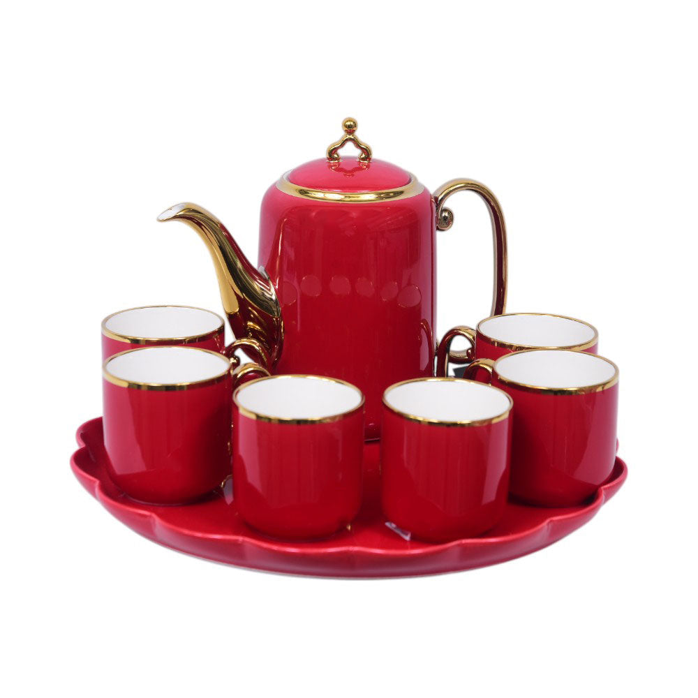 COFFEE SET 9PC CERAMIC 1311-1 HFE