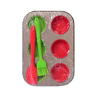 MUFFIN PAN 6 CUP WITH SPATULA IR Y78-80