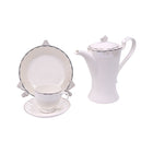 TEA SET 24PC BONE CHINA ONE MORE FQ10