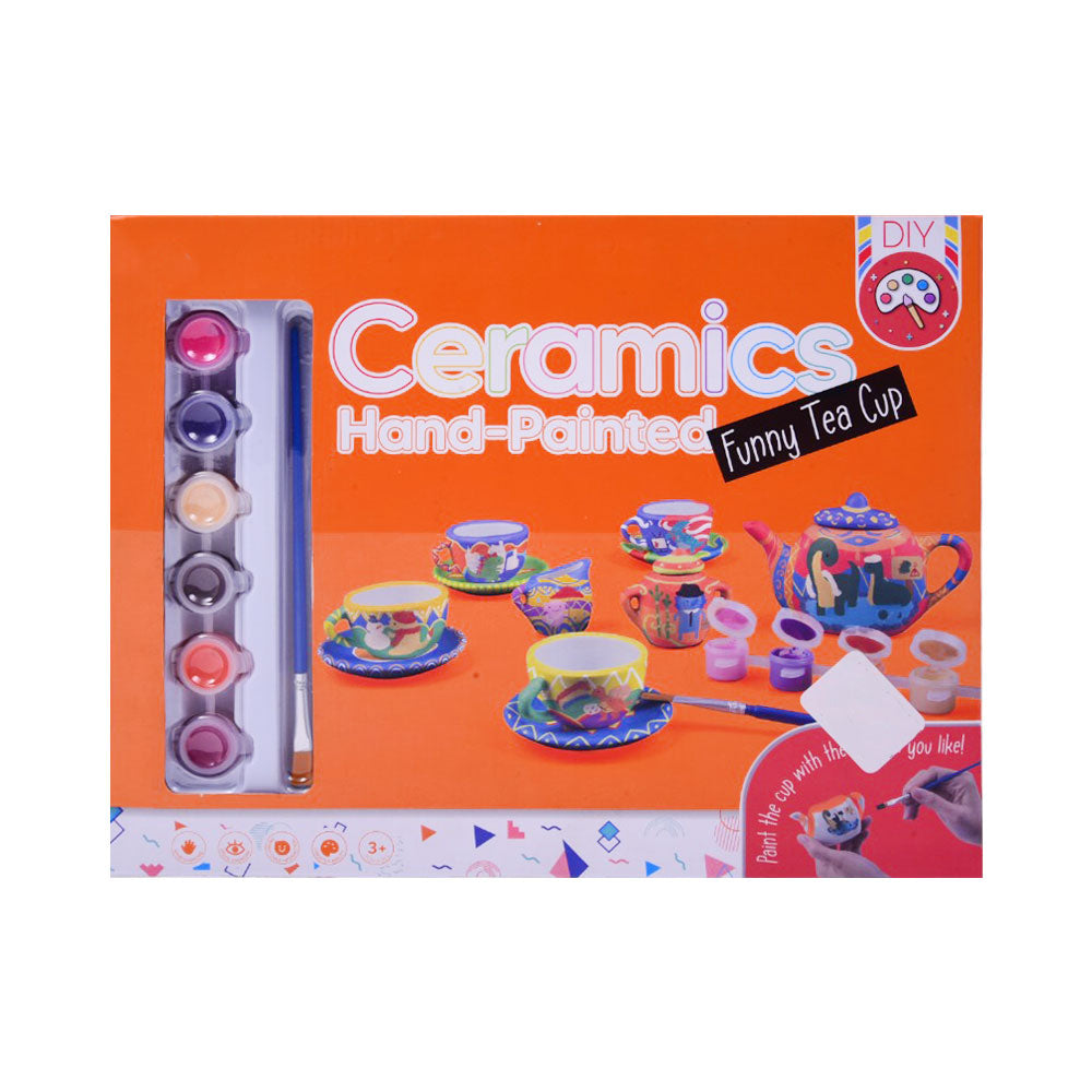2020-7 CERAMICS HAND-PAINTED TEA SET IR