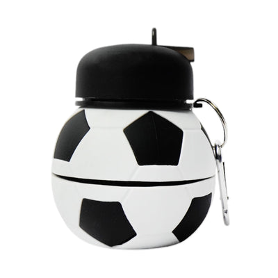 S-8 SILICONE WATER BOTTLE FOOTBALL IR