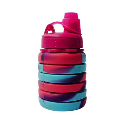 S-15 SILICONE WATER BOTTLE COLORFUL IR