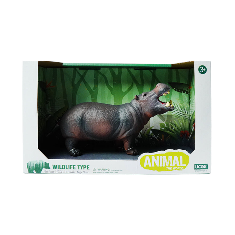 BY08-4 THE ANIMAL WORLD HIPPO