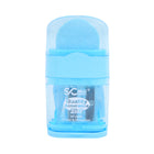 6050 FANCY PENCIL SHARPENER ERASER 4 CLR IR