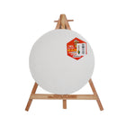 549-3913 ROUND CANVAS BOARD W-STAND MEDIUM