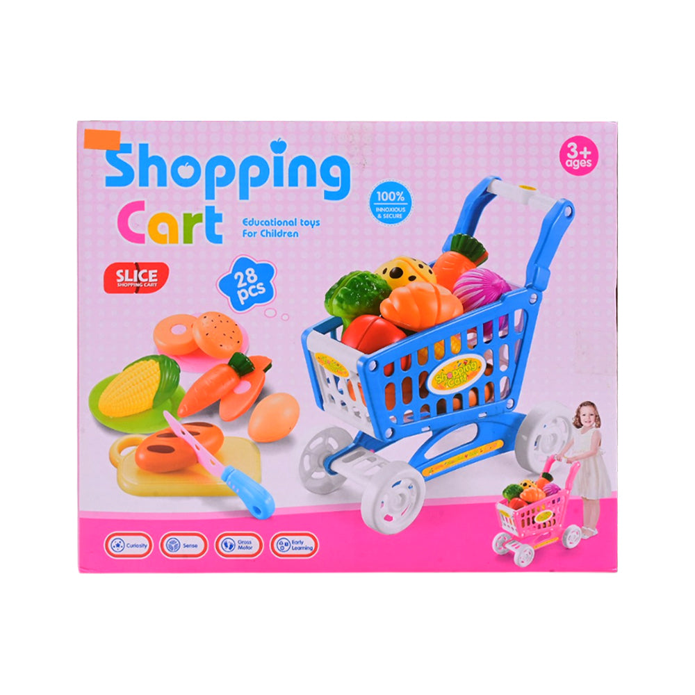 1085-1 VEGETABLE SHOPPING CART A.I
