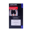KIRKLAND BOXER BRIEF P-4 770001 BLK L (IR)