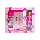 66038 KITCHEN SET PURPLE W-DOLL A.I