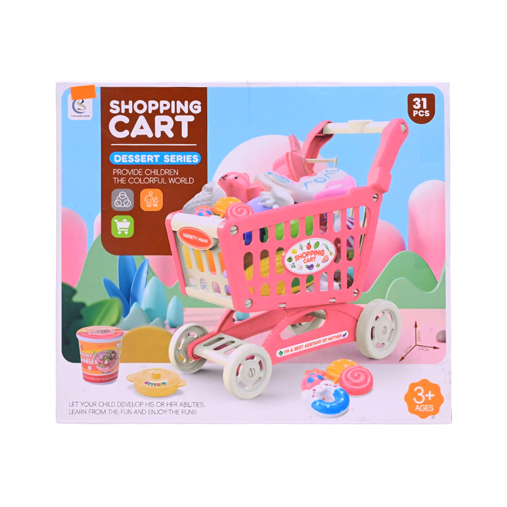 60820-3B SHOPPING CART DESERT SET A.I