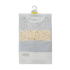 GIRLS L/S 3PC SLEEP SUIT MZS-25 0-3M M&P0331