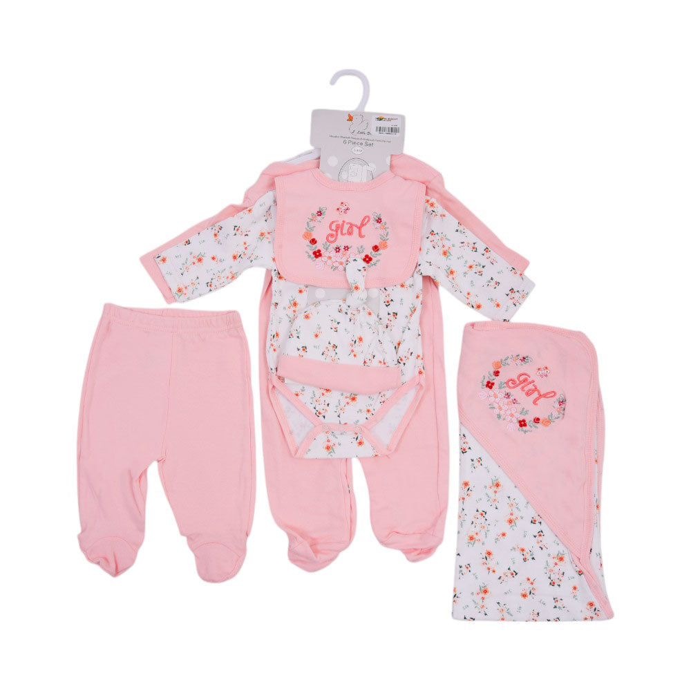 BABY 6PC GIFT SET HANGER MZS-25 3-6M S6309